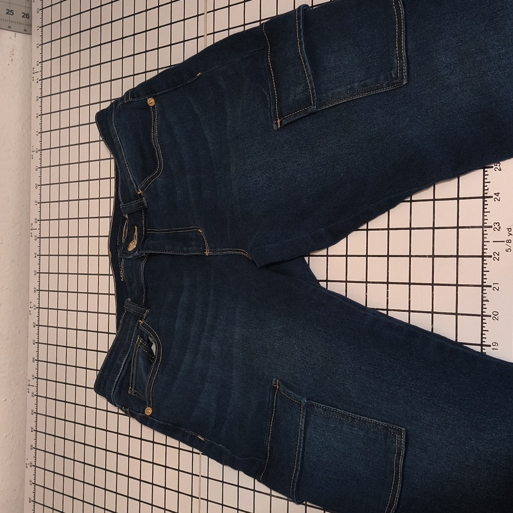 MICHAEL Michael Kors Dark Indigo Skinny Jeans